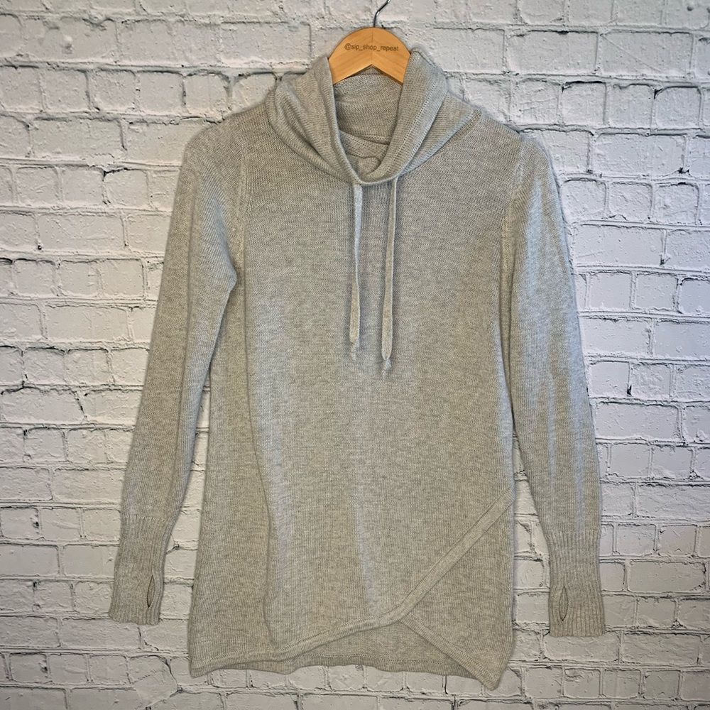 Dakini tunic cowl neck sweater. Medium